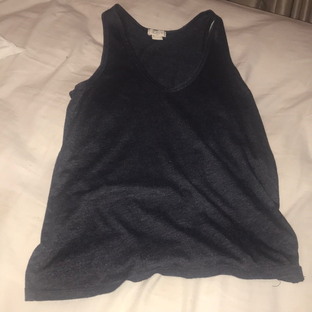 Navy blue tank top